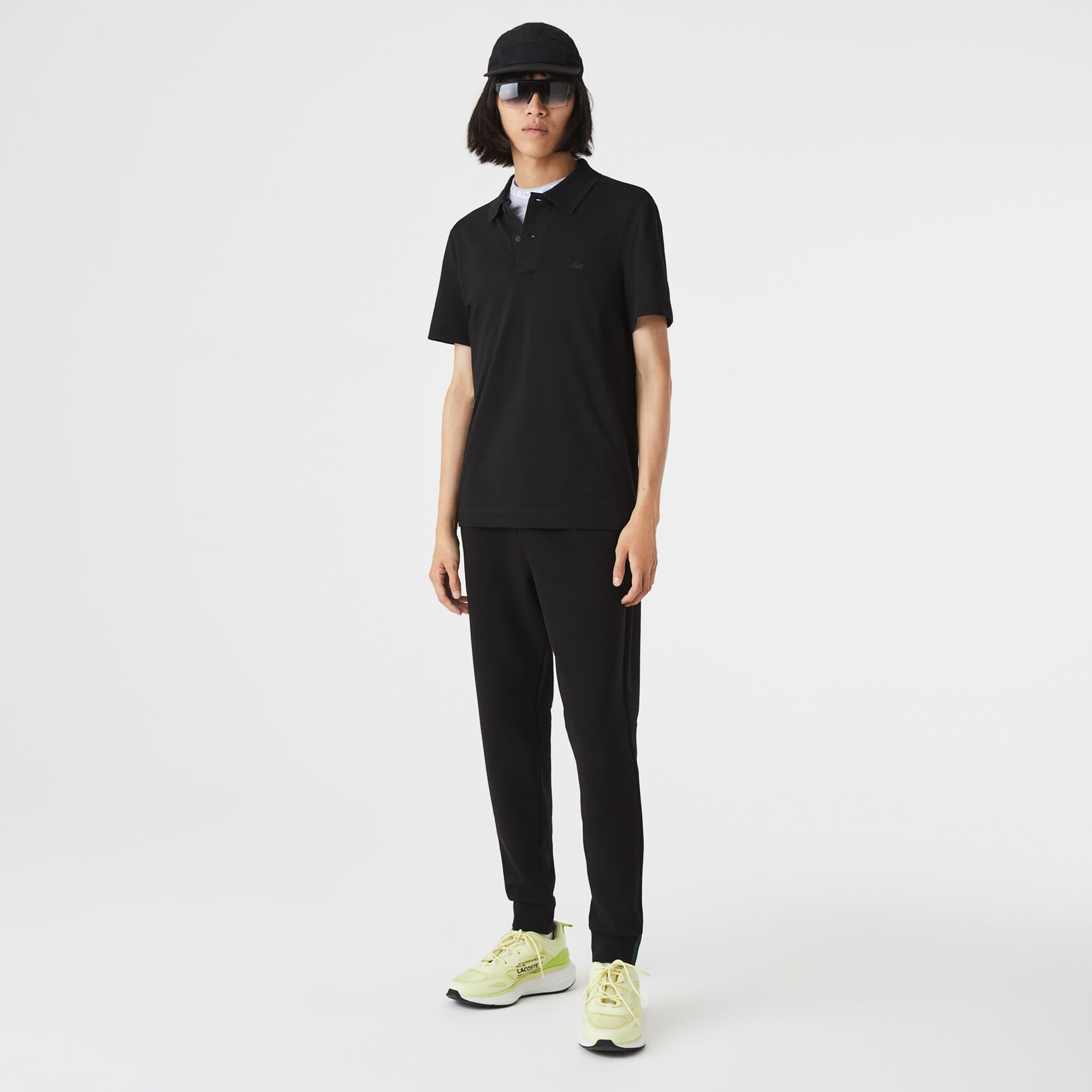 Men's Lacoste Slim Fit Organic Stretch Cotton Piqu&eacute; Polo Shirt