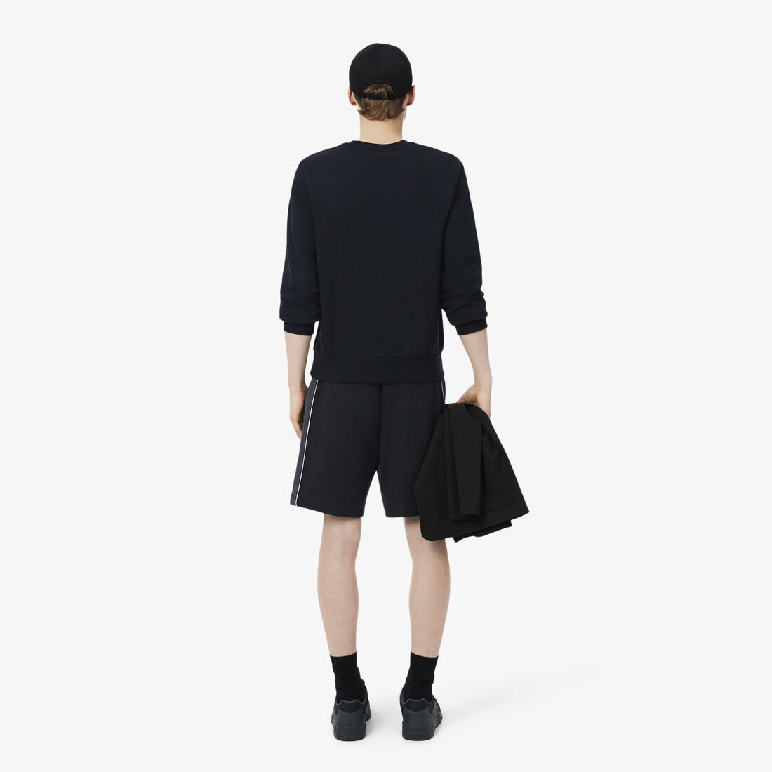 Regular Fit Colour-Block Fleece Shorts Regular Fit Colour-Block Fleece Shorts