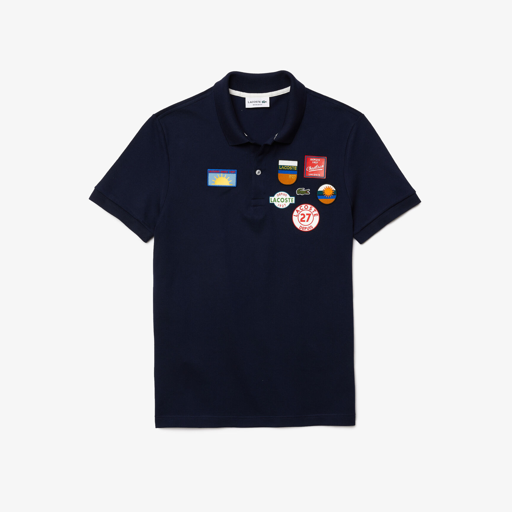 Men&rsquo;s Lacoste Regular Fit Badge Cotton Polo