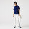 men s lacoste regular fit embroidered logo cotton piqu  polo