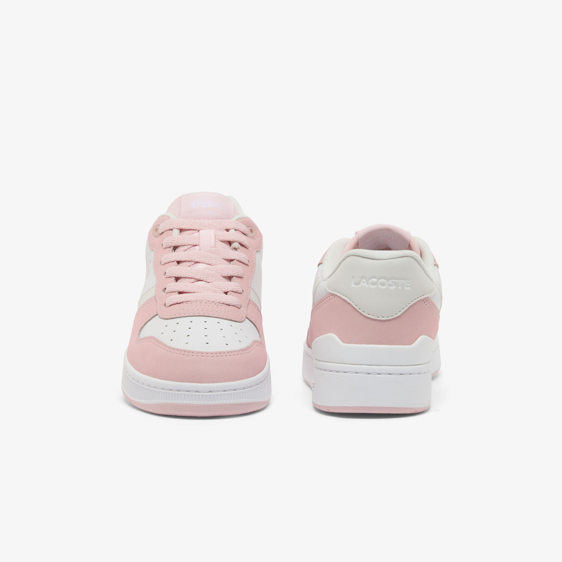 Women's T-Clip Set Leather Sneakers lacoste women s t clip set leather sneakers