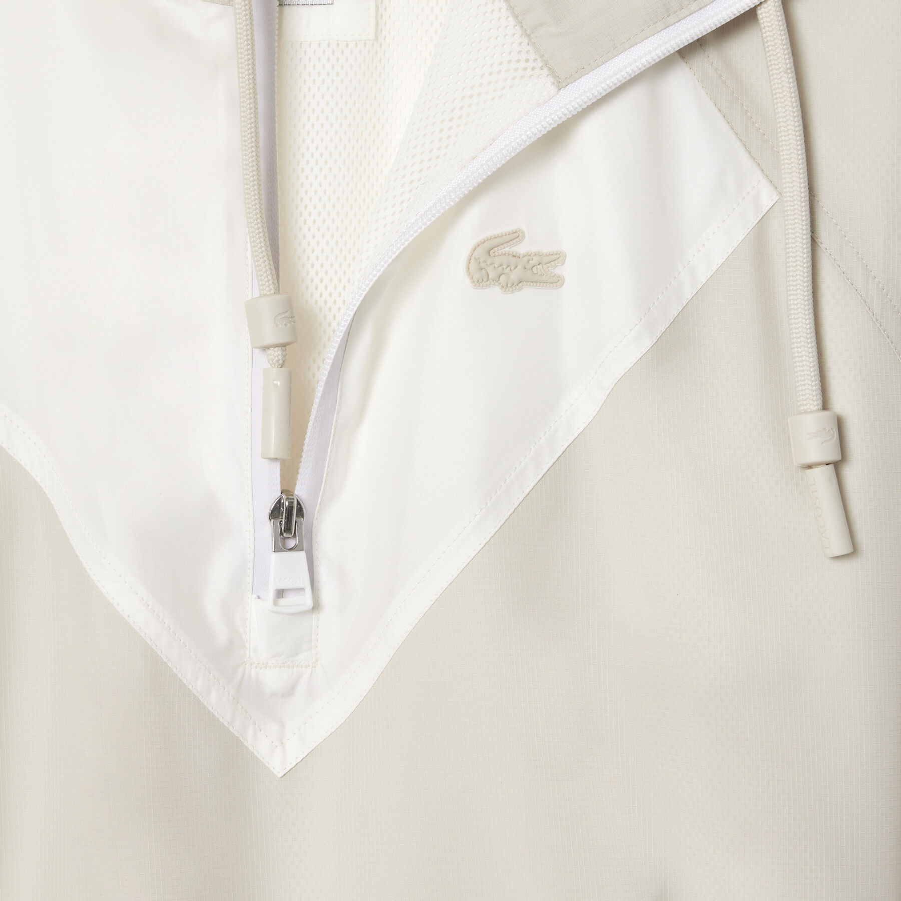 lacoste long sleeved colourblock dress