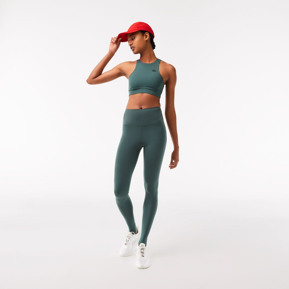 لغينغز لاكوست بأشرطة أسفل القدم وجزء قابل للطي للنساء لغينغز لاكوست بأشرطة أسفل القدم وجزء قابل للطي للنساء