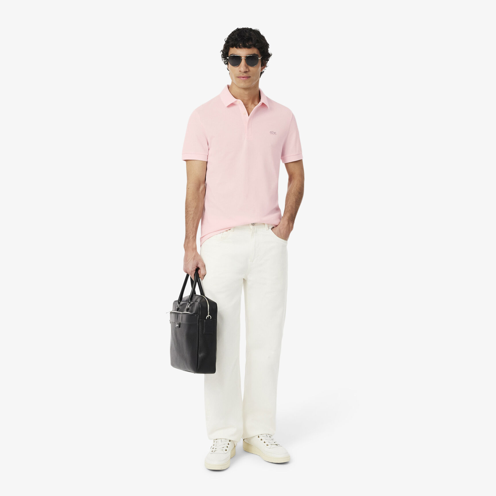 Regular Fit Paris Stretch Pique Polo Shirt