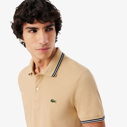 Regular Fit Trim Accent L.12.12 Polo Shirt Regular Fit Trim Accent L.12.12 Polo Shirt