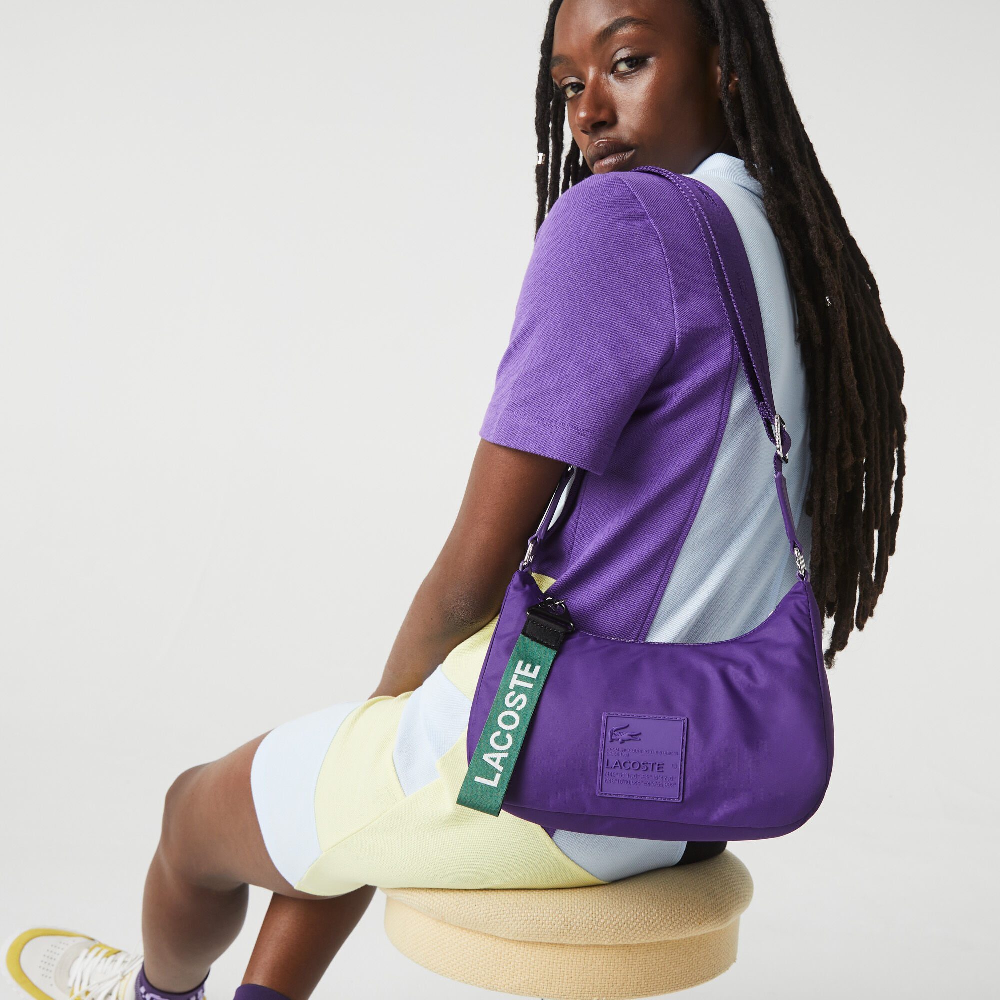 Buy Women s Lacoste Signature Patch Shoulder Bag Lacoste SA