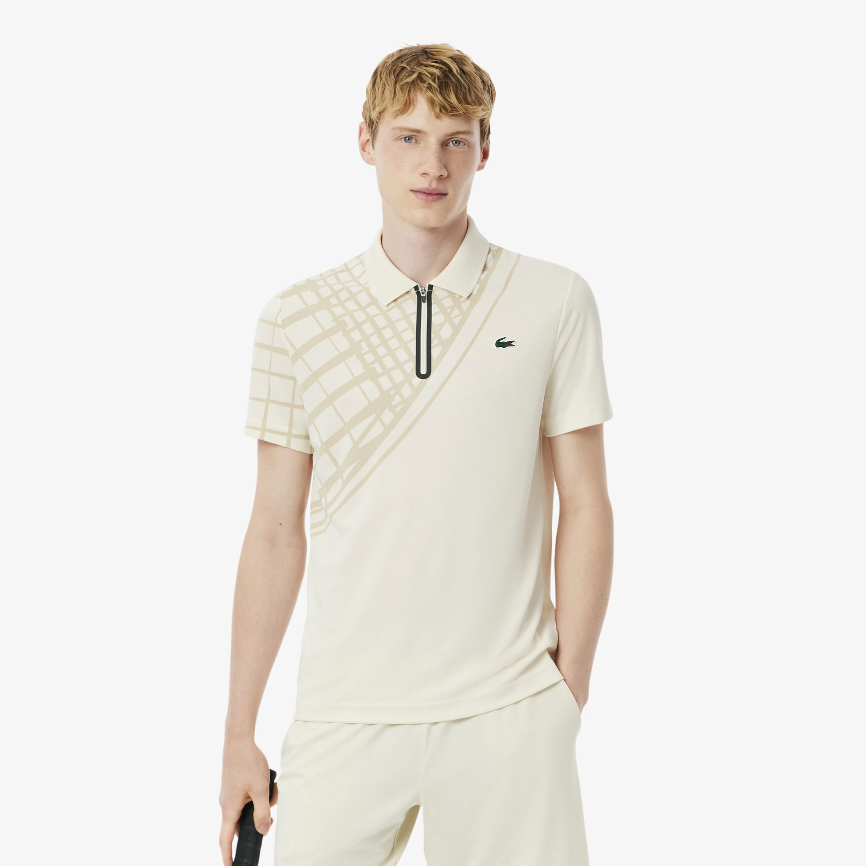 Ultra Dry Printed Slim Fit Tennis Polo Shirt Ultra Dry Printed Slim Fit Tennis Polo Shirt