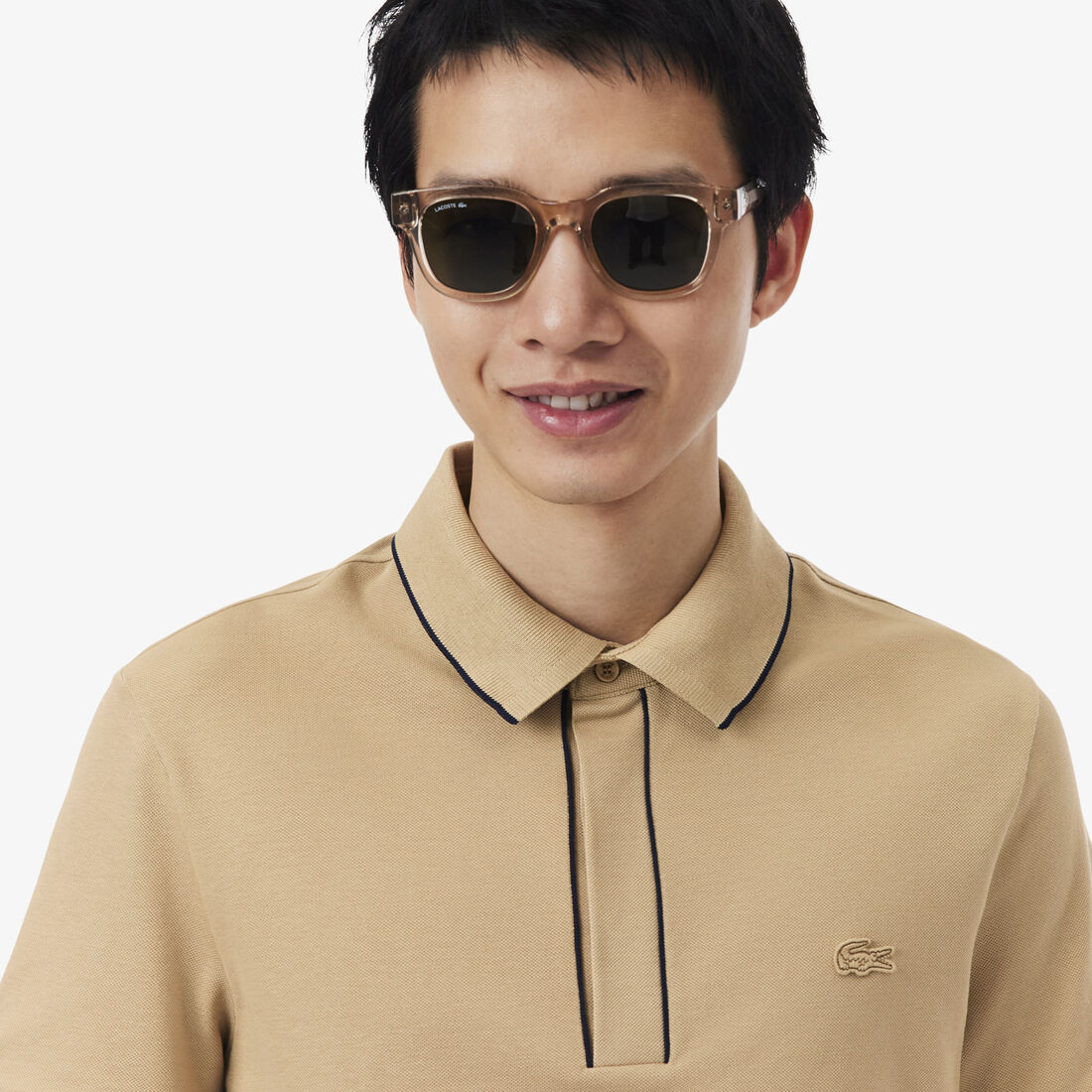 Regular Fit Paris Stretch Pique Polo Shirt