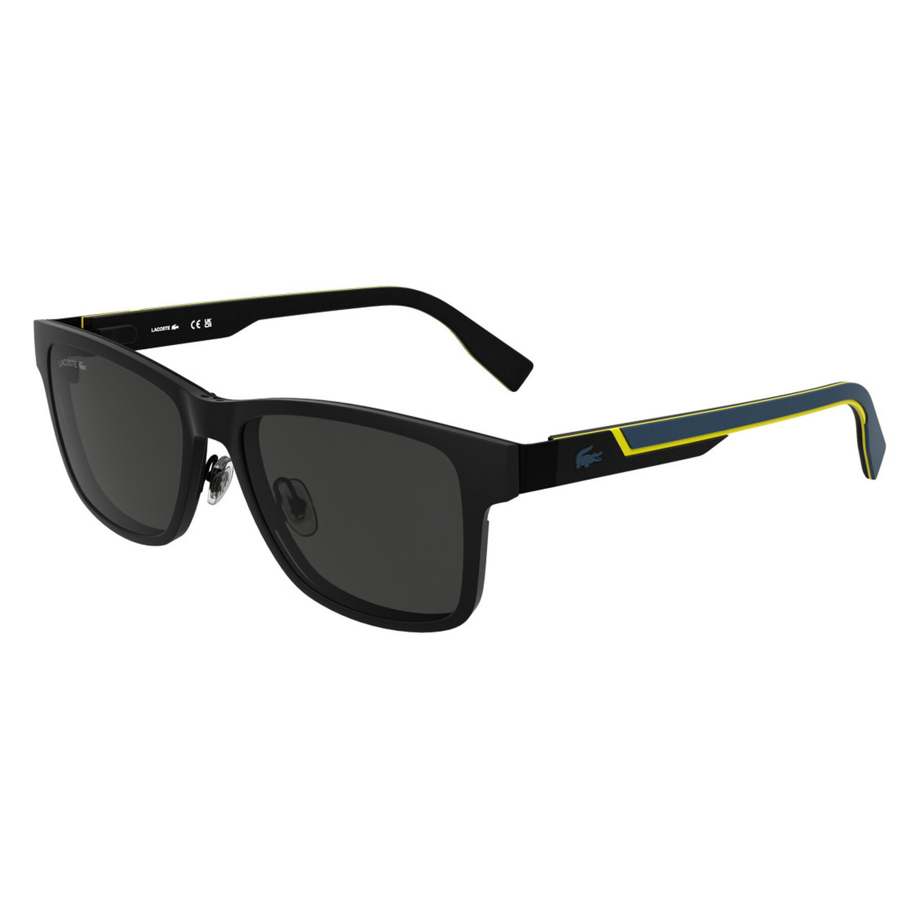 Lacoste Magnetic Clip-On Rectangular Sunglasses lacoste magnetic clip on rectangular sunglasses