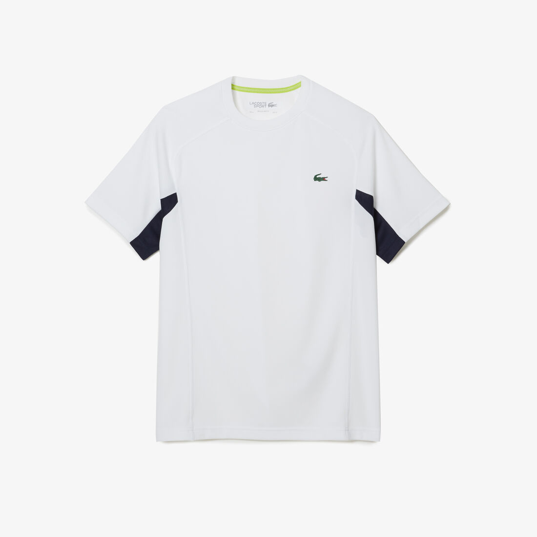 Men's Lacoste SPORT Color-Block Ultra-Dry Piqué Tennis T-Shirt Men's Lacoste SPORT Color-Block Ultra-Dry Piqué Tennis T-Shirt