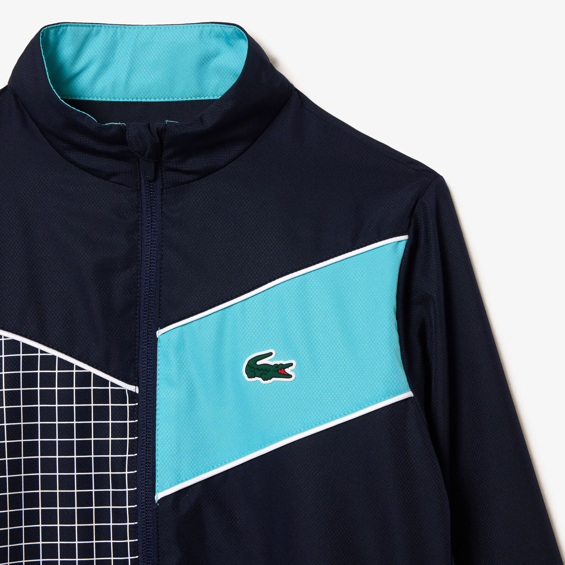 Colourblock tennis tracksuit