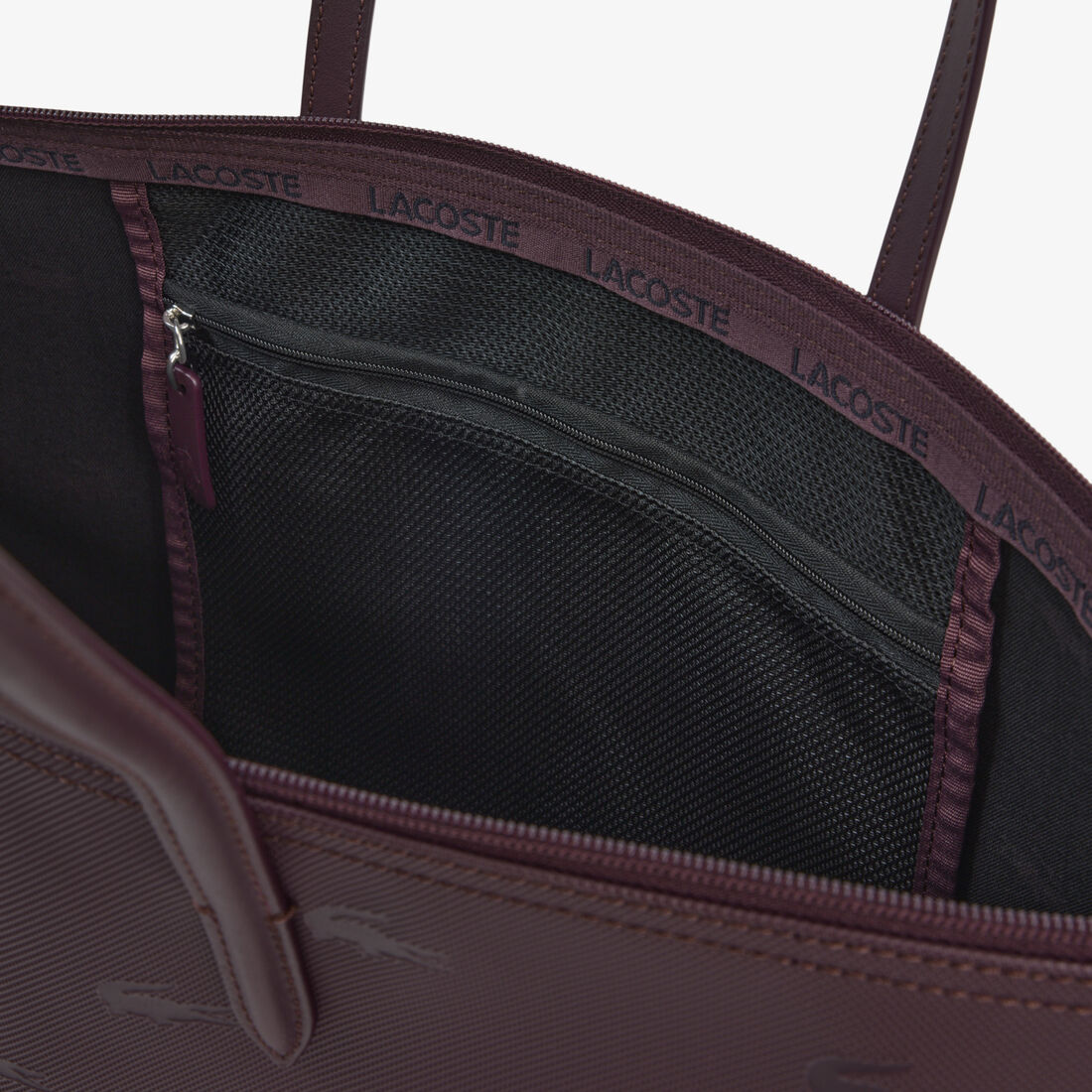 Large Zipped Tote lacoste large zipped tote
