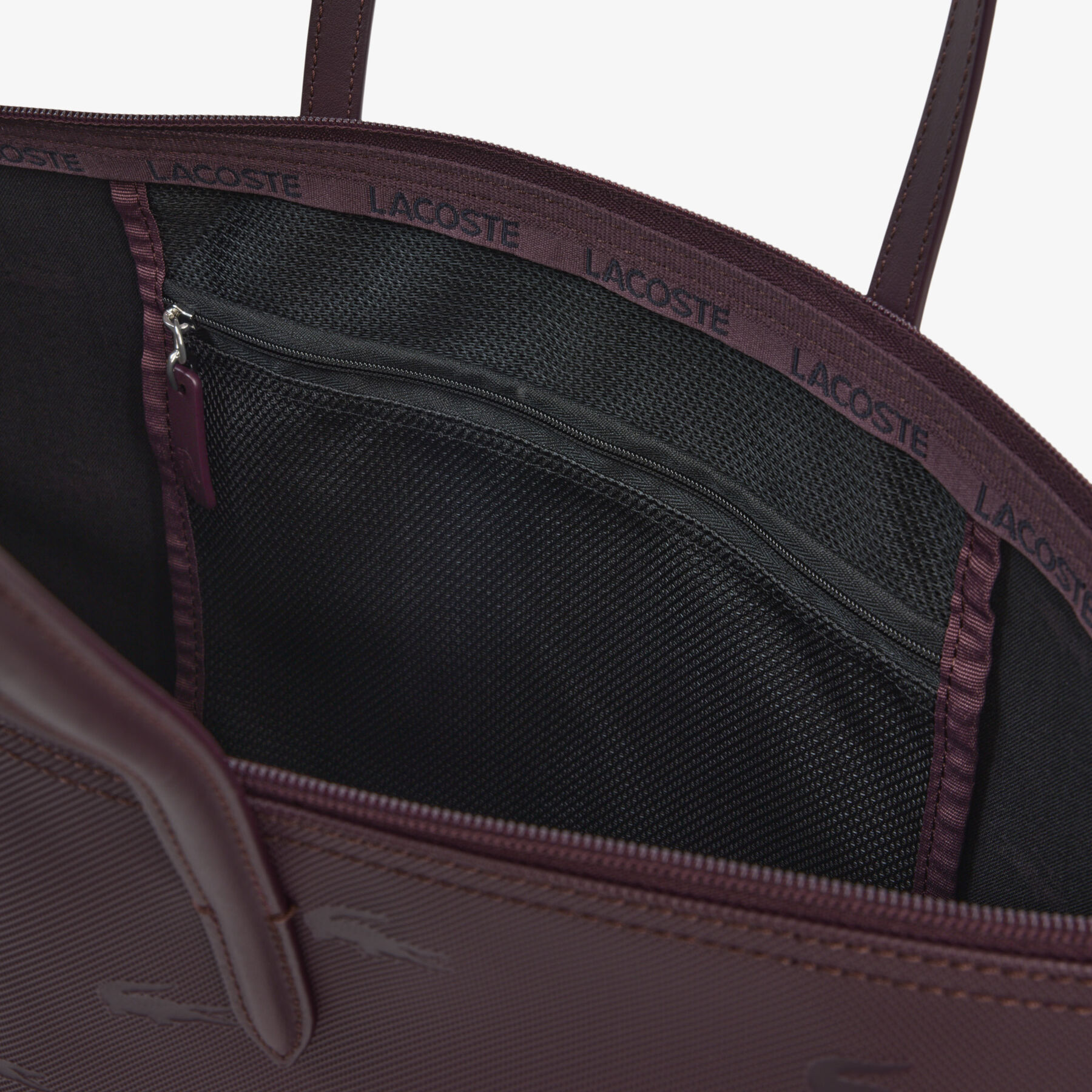 Large Zipped Tote lacoste large zipped tote