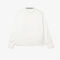 Long Sleeved Oversized Satin Polo Shirt