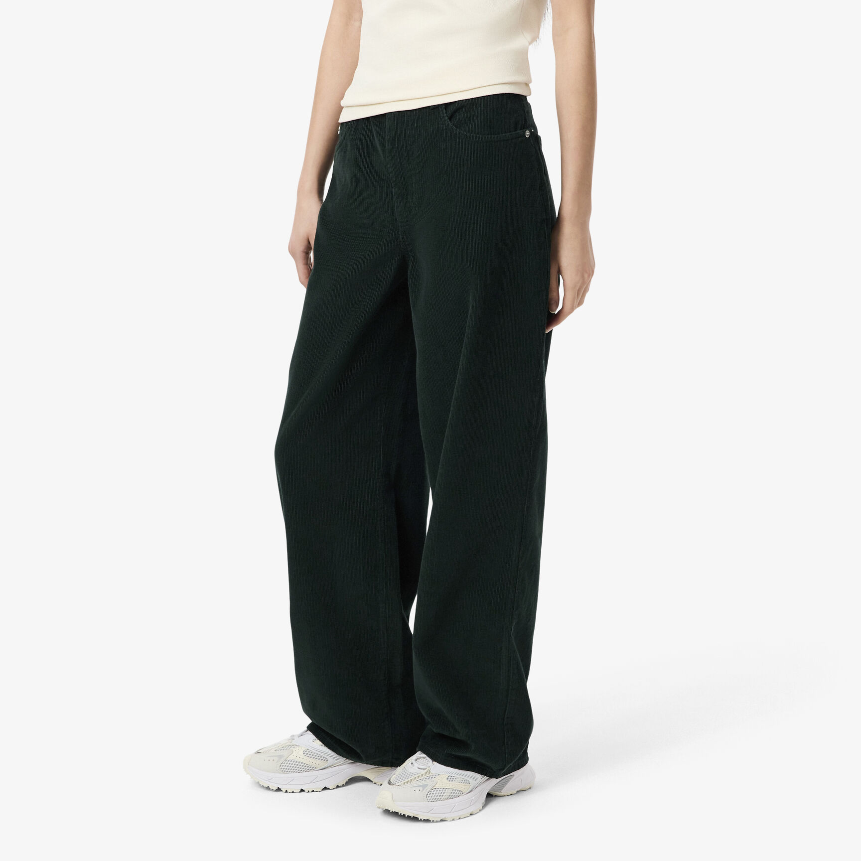 Wide Fit Corduroy Pants