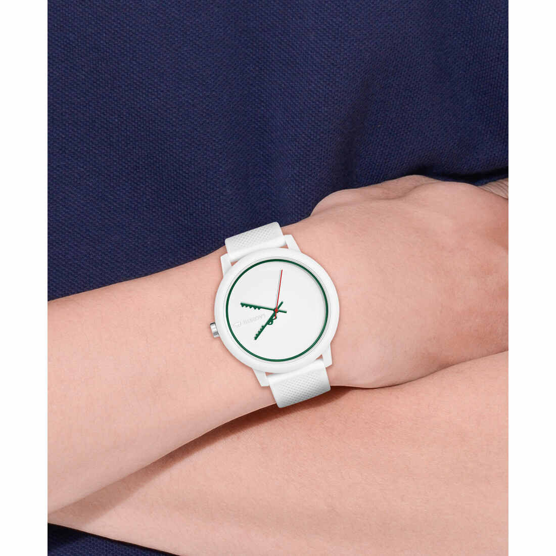 Mens White Silicone Strap Watch Mens White Silicone Strap Watch