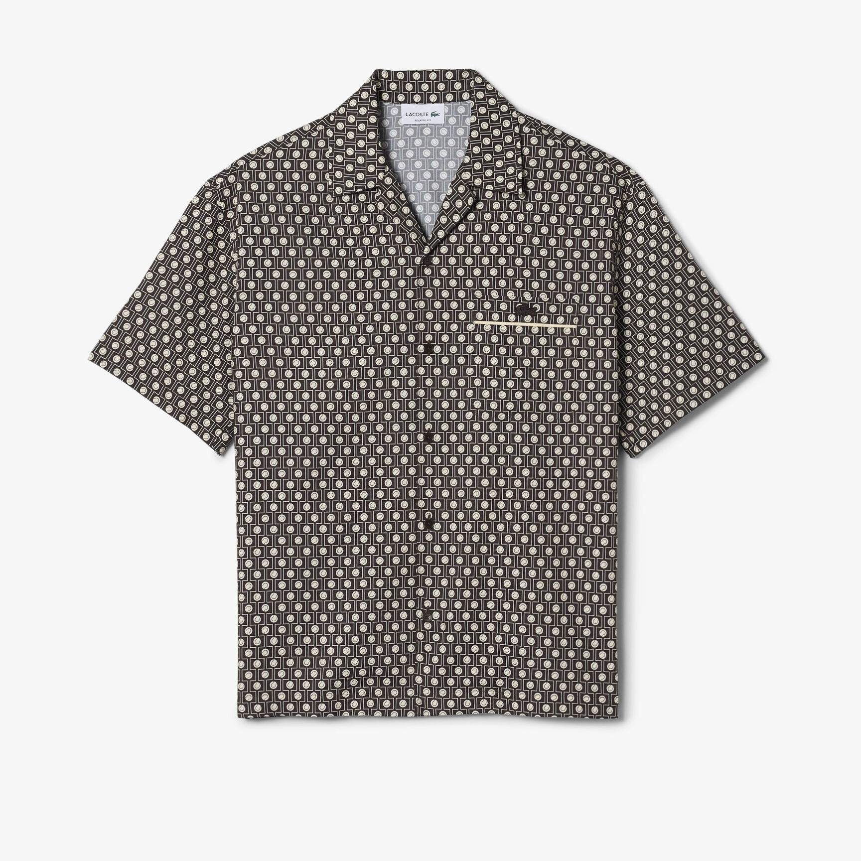 قميص قصير الأكمام بقصة مريحة قميص قصير الأكمام بقصة مريحة