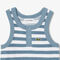 lacoste striped terry baby onesie