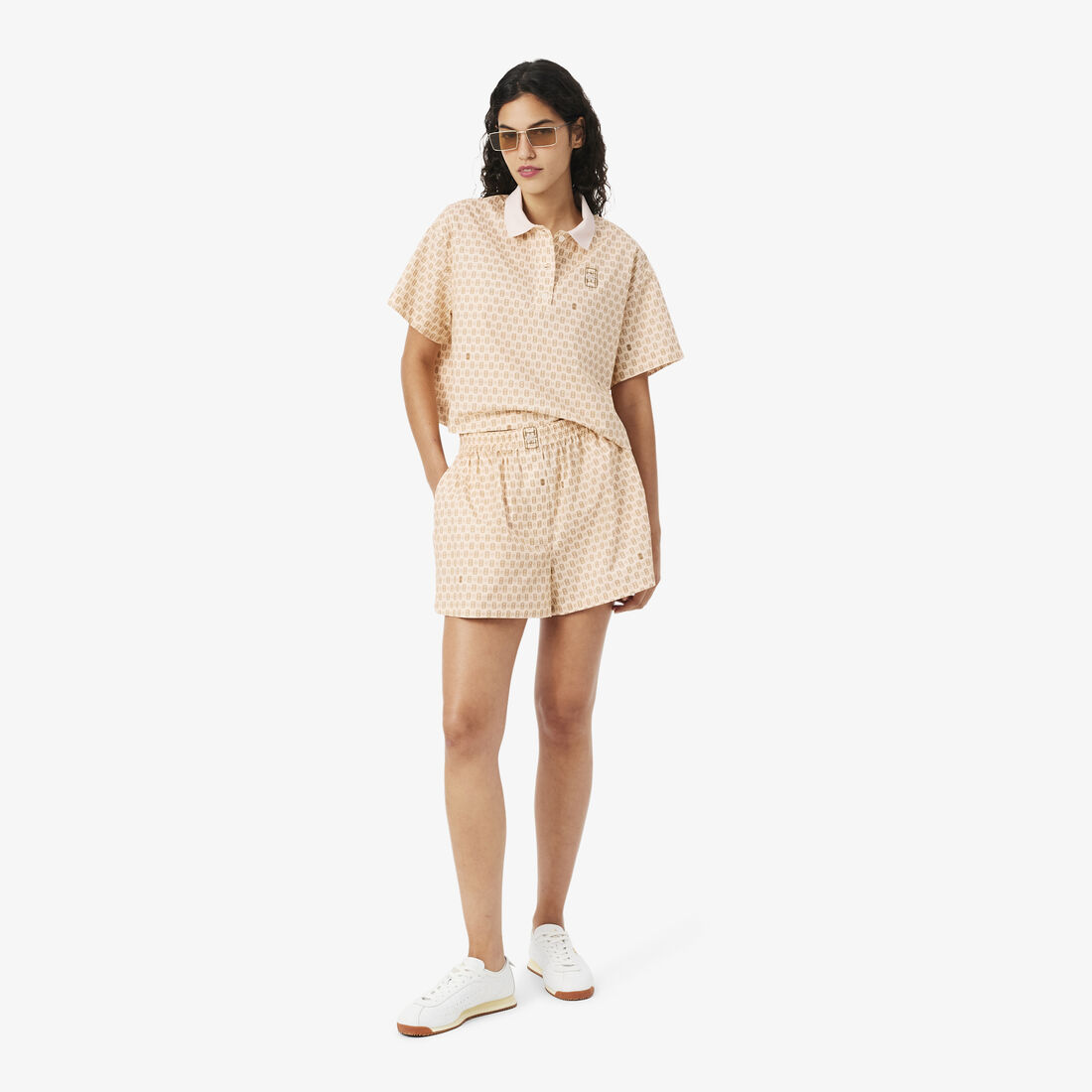 Printed Oversized Bermuda Shorts Printed Oversized Bermuda Shorts