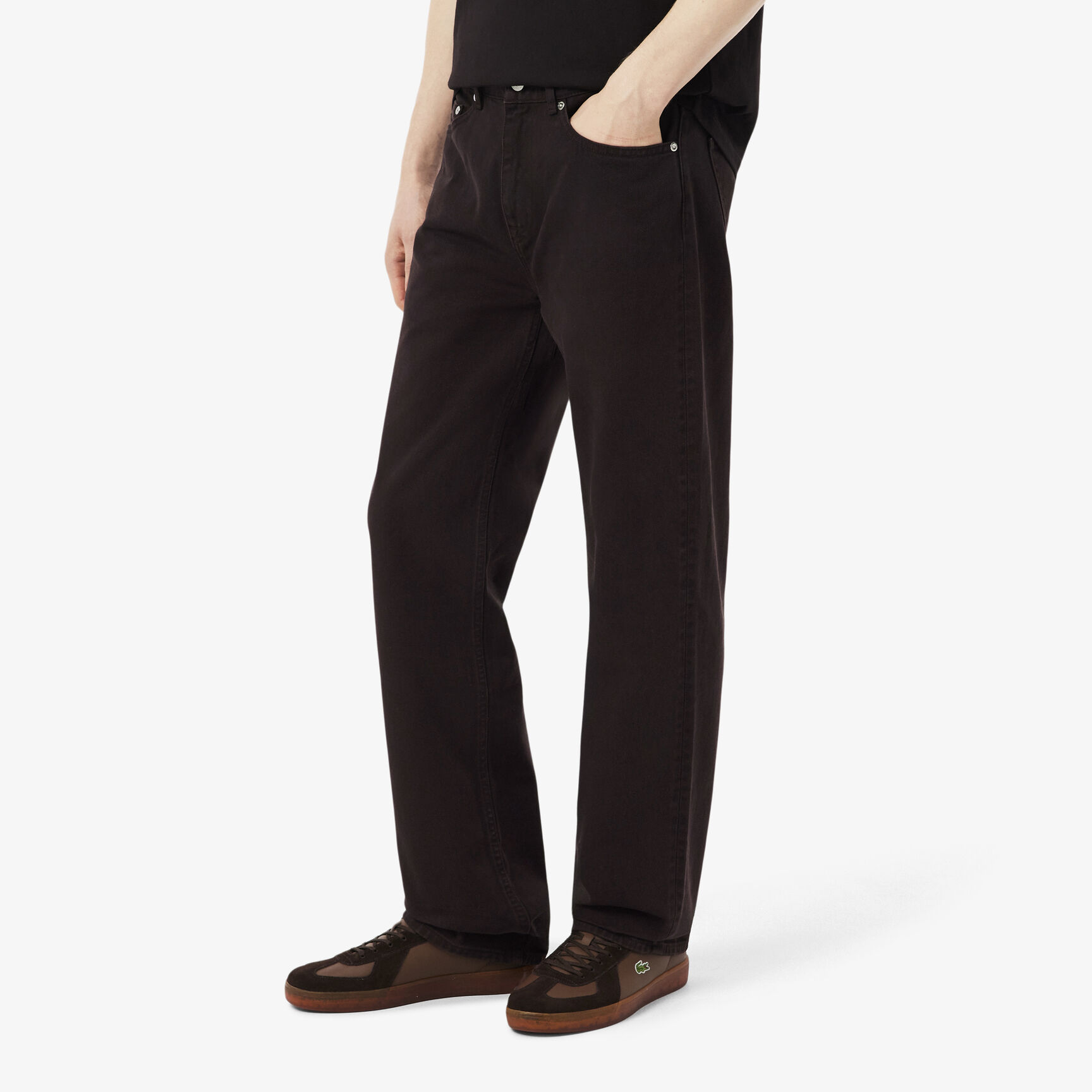 5 Pocket Straight Cut Denim Jeans