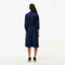 3/4 Sleeve Cotton Pique Polo Dress