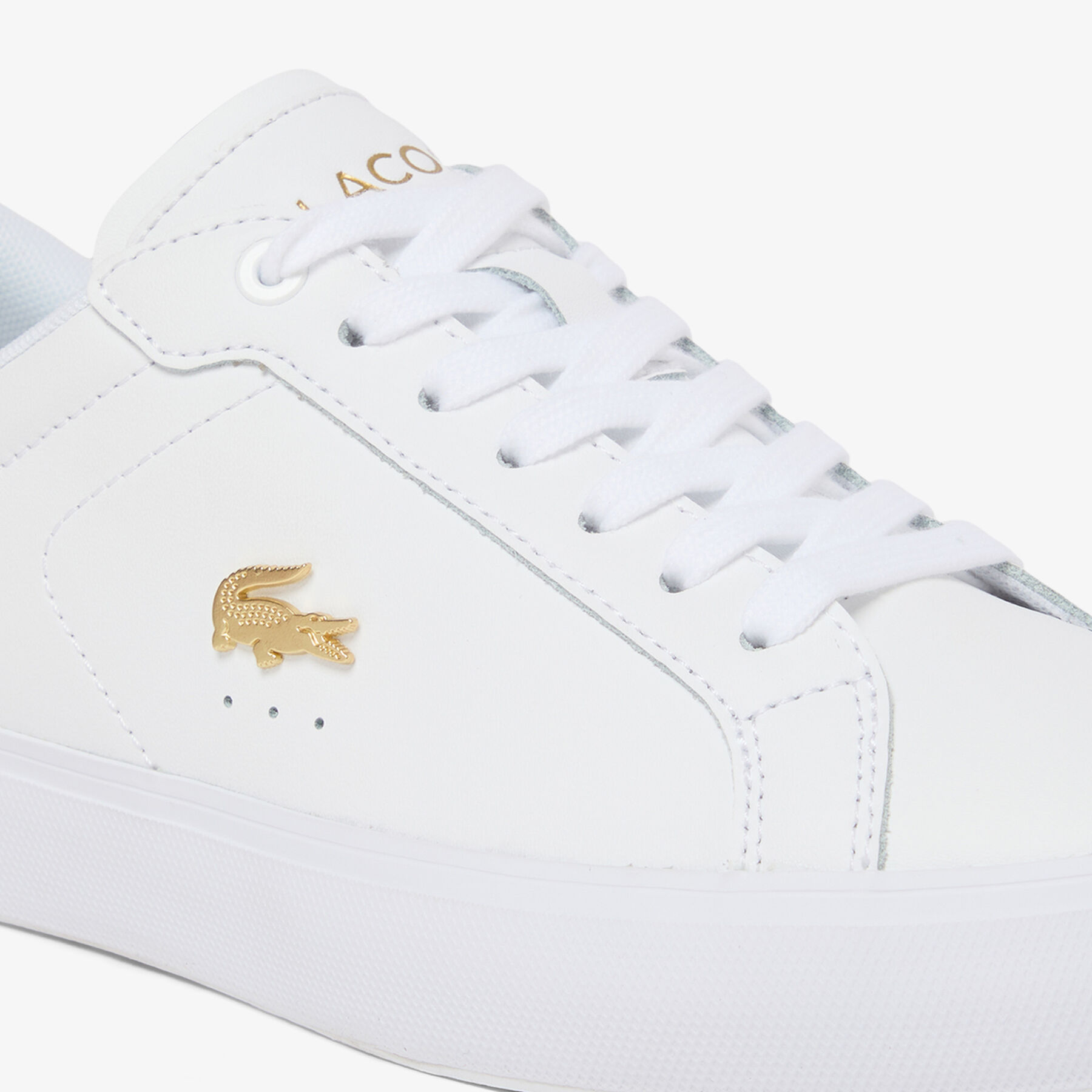 lacoste women s powercourt leather sneakers