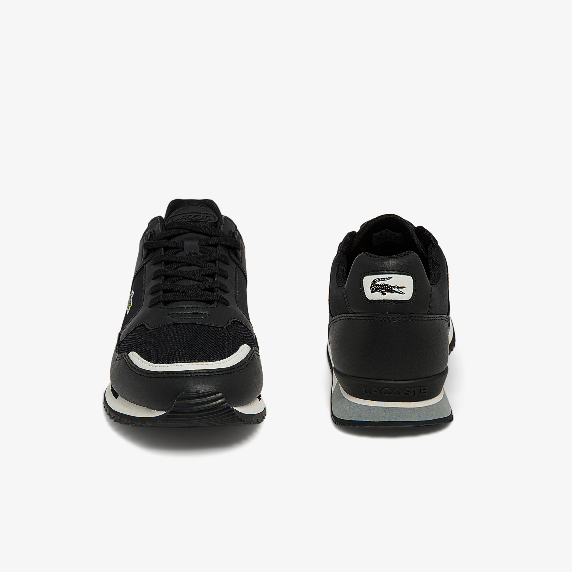 Buy Men s Partner Piste Synthetic and Textile Trainers Lacoste SA