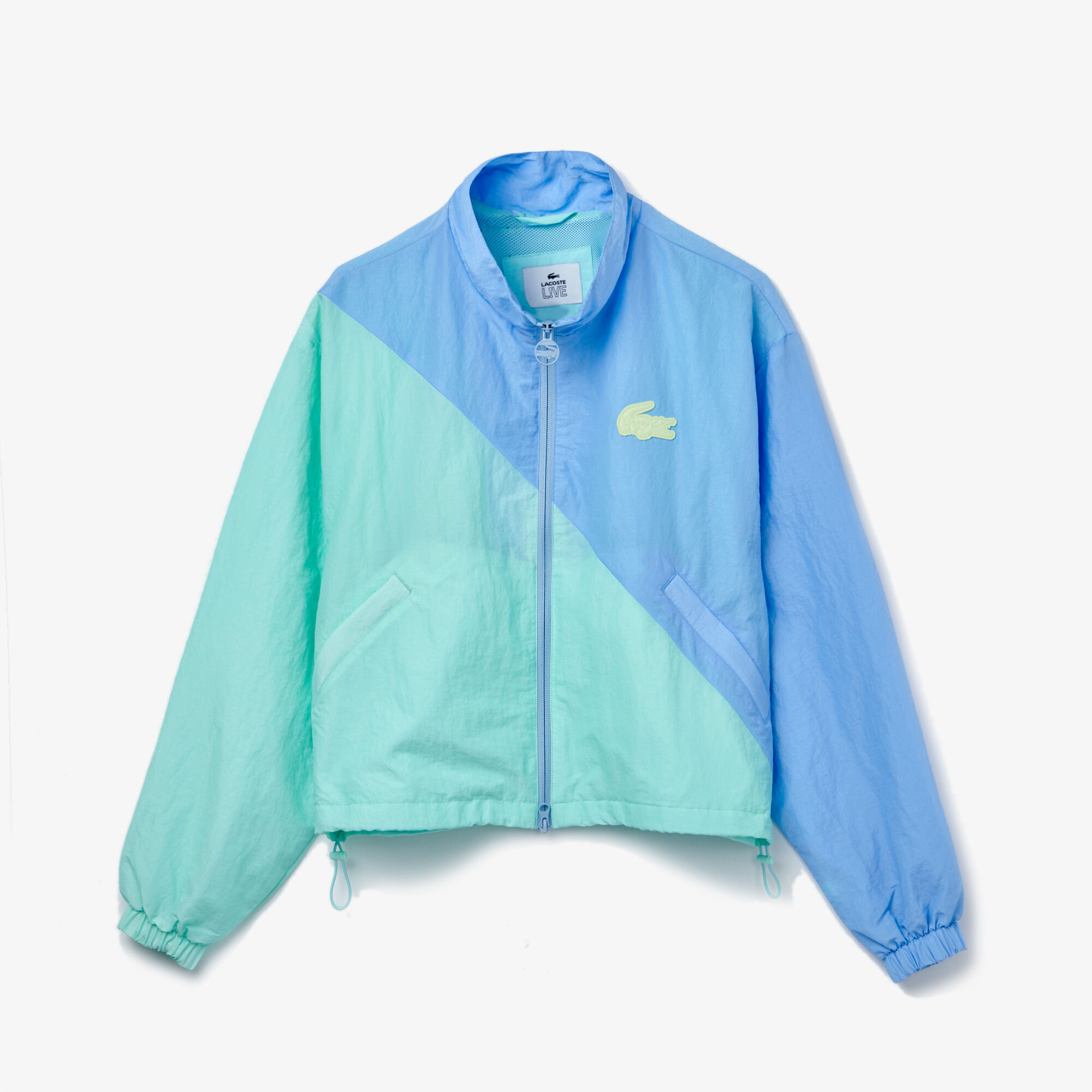 Buy Women s Lacoste LIVE Bicolour Zip Windbreaker Lacoste SA