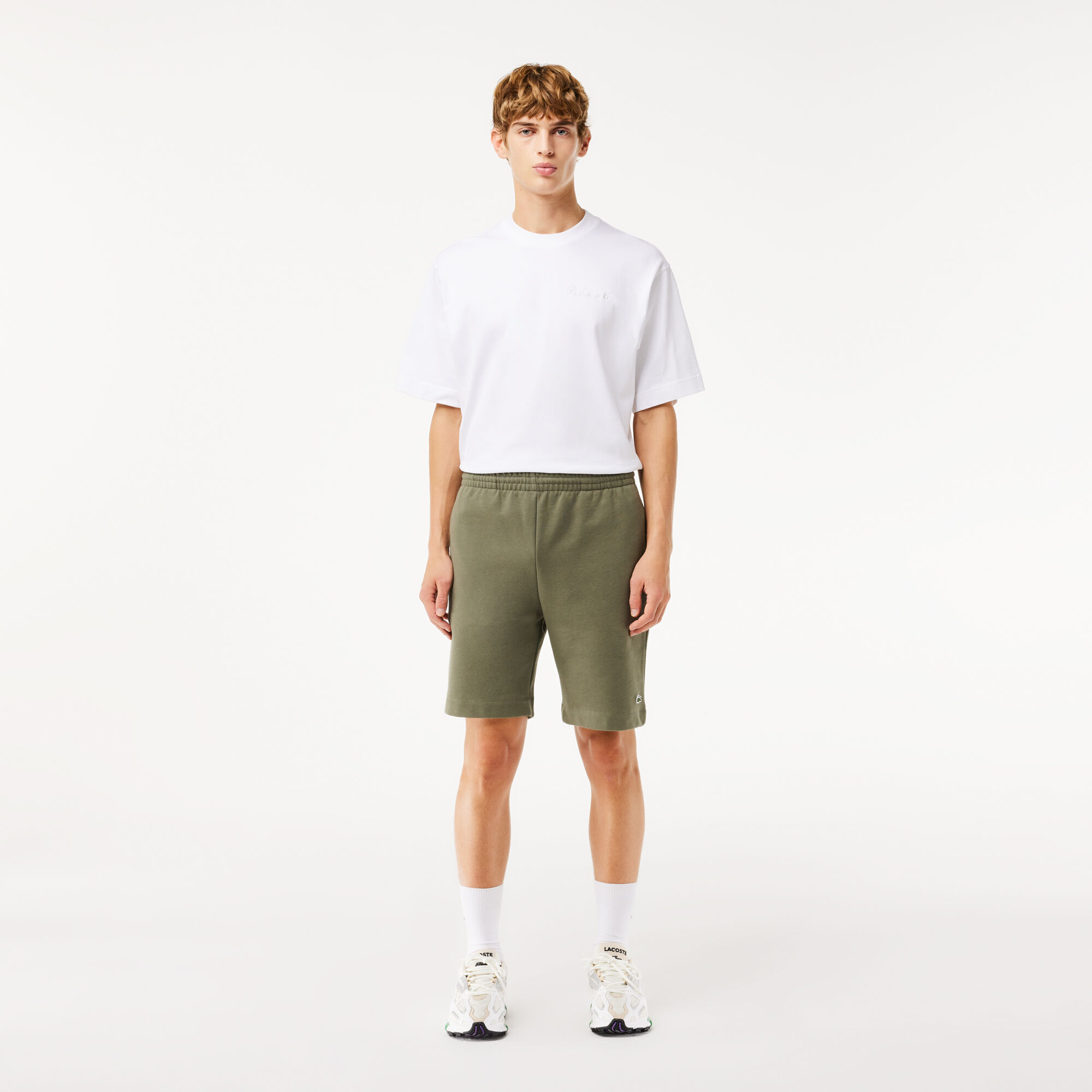 Mens lacoste jogger shop shorts