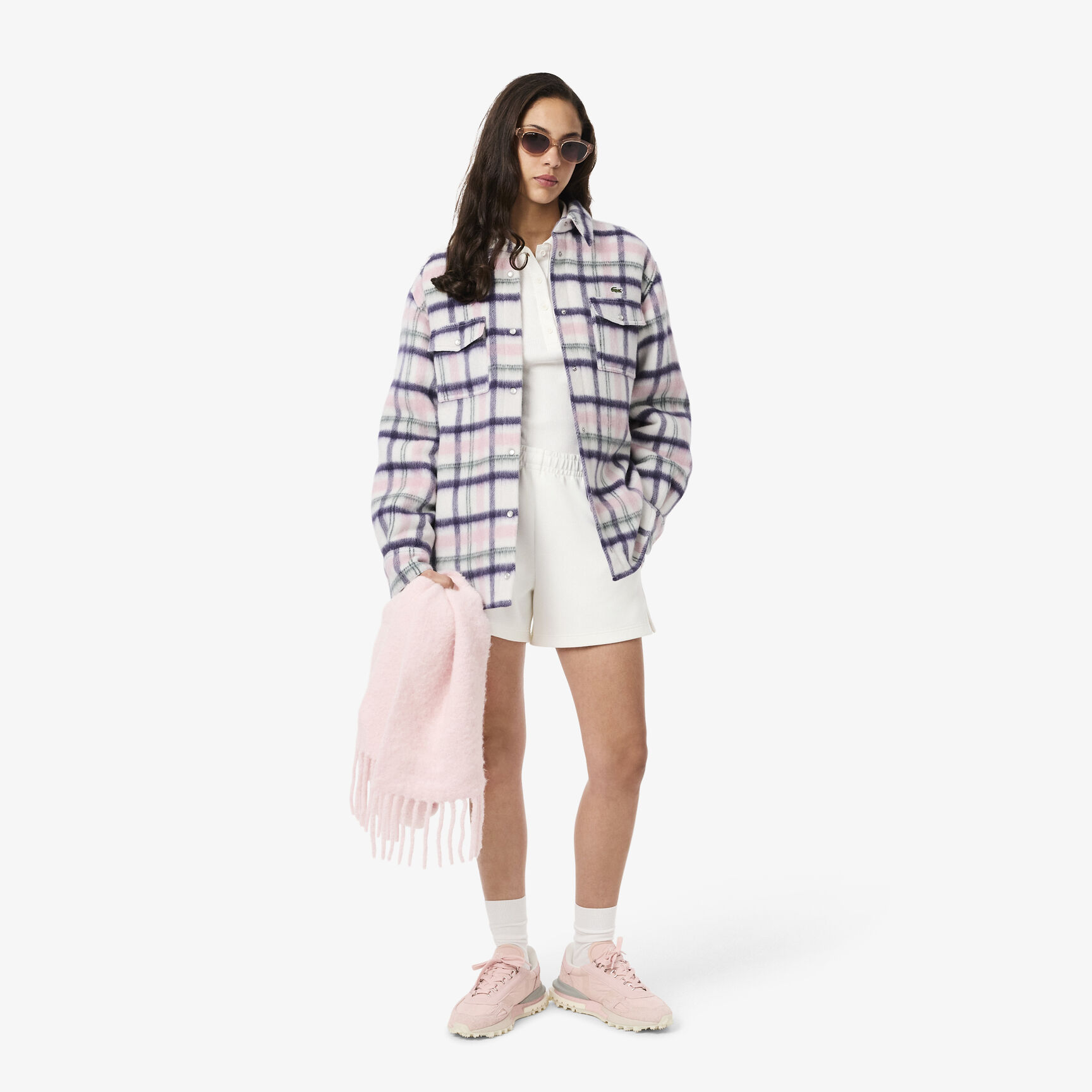 Oversized Quilted Wool Overshirt
