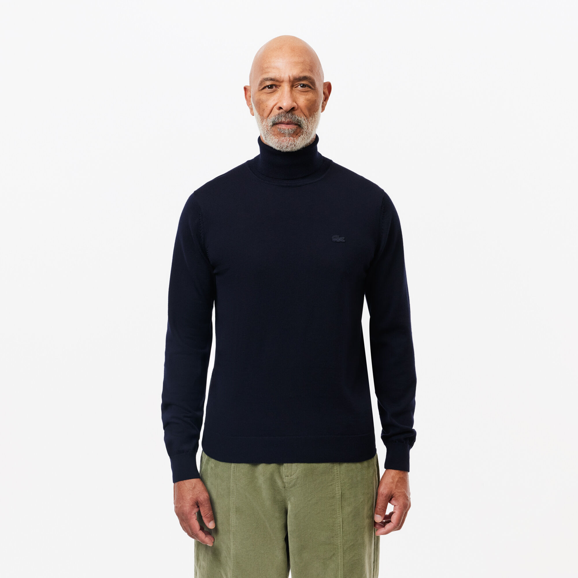 Buy Men s Turtleneck Merino Wool Sweater Lacoste SA
