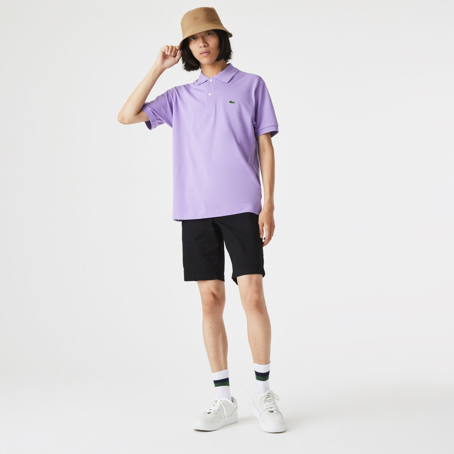 جاكيت لاكوست بنمط فيست مبطن مقاوم للماء للرجال جاكيت لاكوست بنمط فيست مبطن مقاوم للماء للرجال