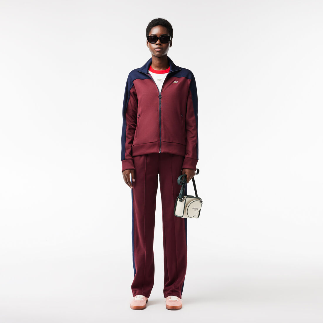 سويت شيرت رياضي قطن بسحَّاب سويت شيرت رياضي قطن بسحَّاب