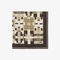 Geometric Pattern Scarf lacoste geometric pattern scarf