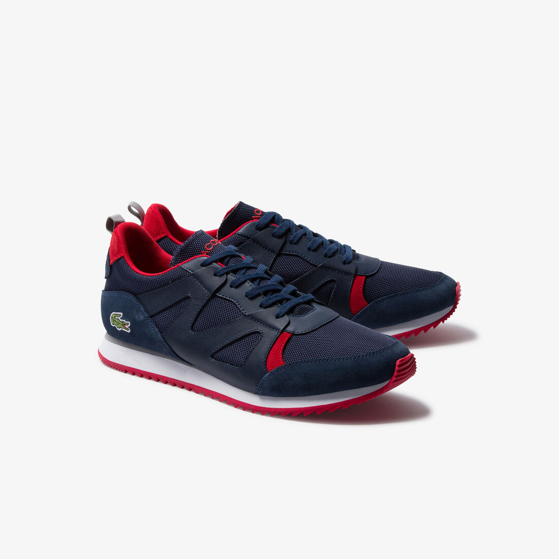 حذاء رياضي من القماش والجلد المدبوغ من مجموعة Aesthet للرجال حذاء رياضي من القماش والجلد المدبوغ من مجموعة Aesthet للرجال