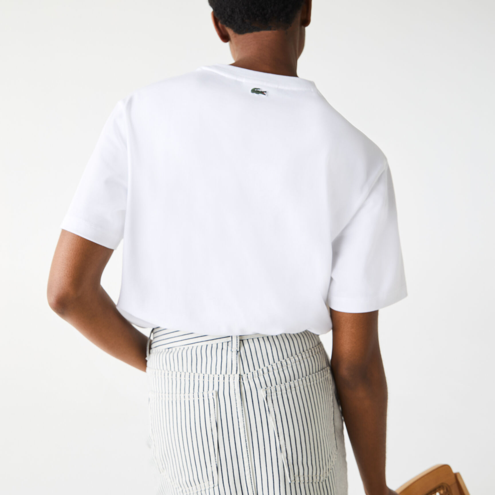 تي شيرت قطني للنساء بفتحة رقبة مستديرة وطباعة Chantaco تي شيرت قطني للنساء بفتحة رقبة مستديرة وطباعة Chantaco