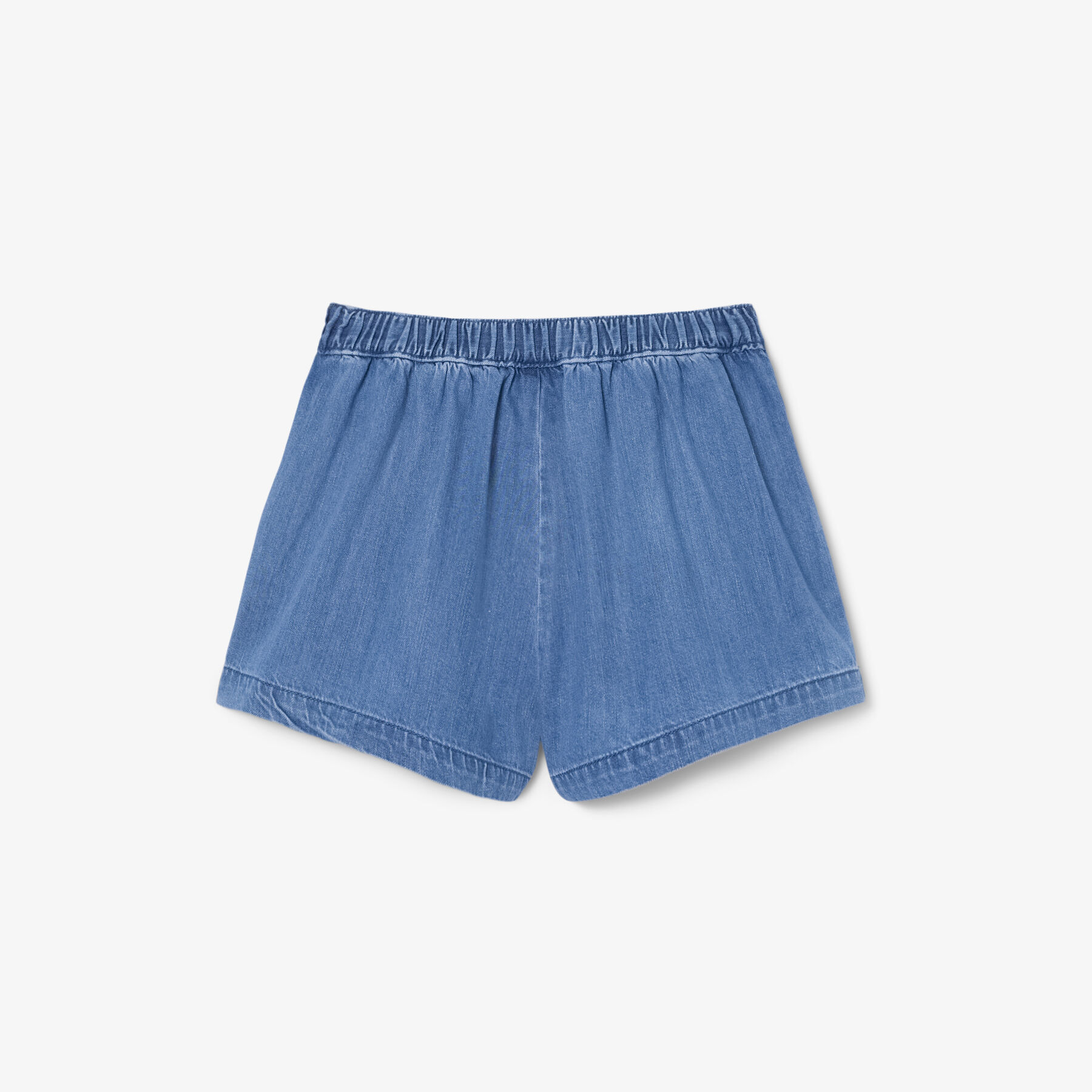 lacoste pleated denim skort