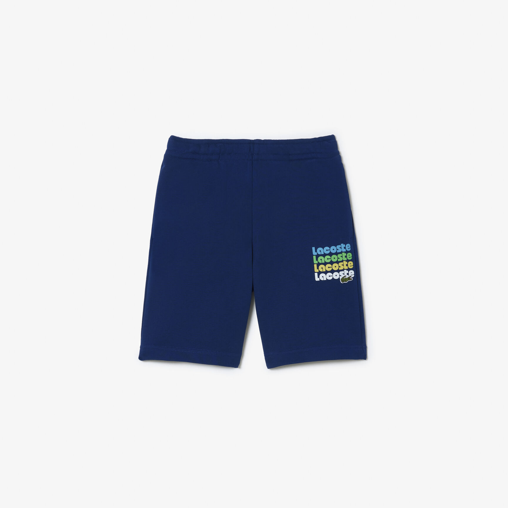 Lacoste Print Unbrushed Fleece Shorts Lacoste Print Unbrushed Fleece Shorts