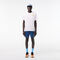 washed effect ombr  lacoste print t shirt
