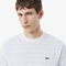 lacoste striped cotton t shirt