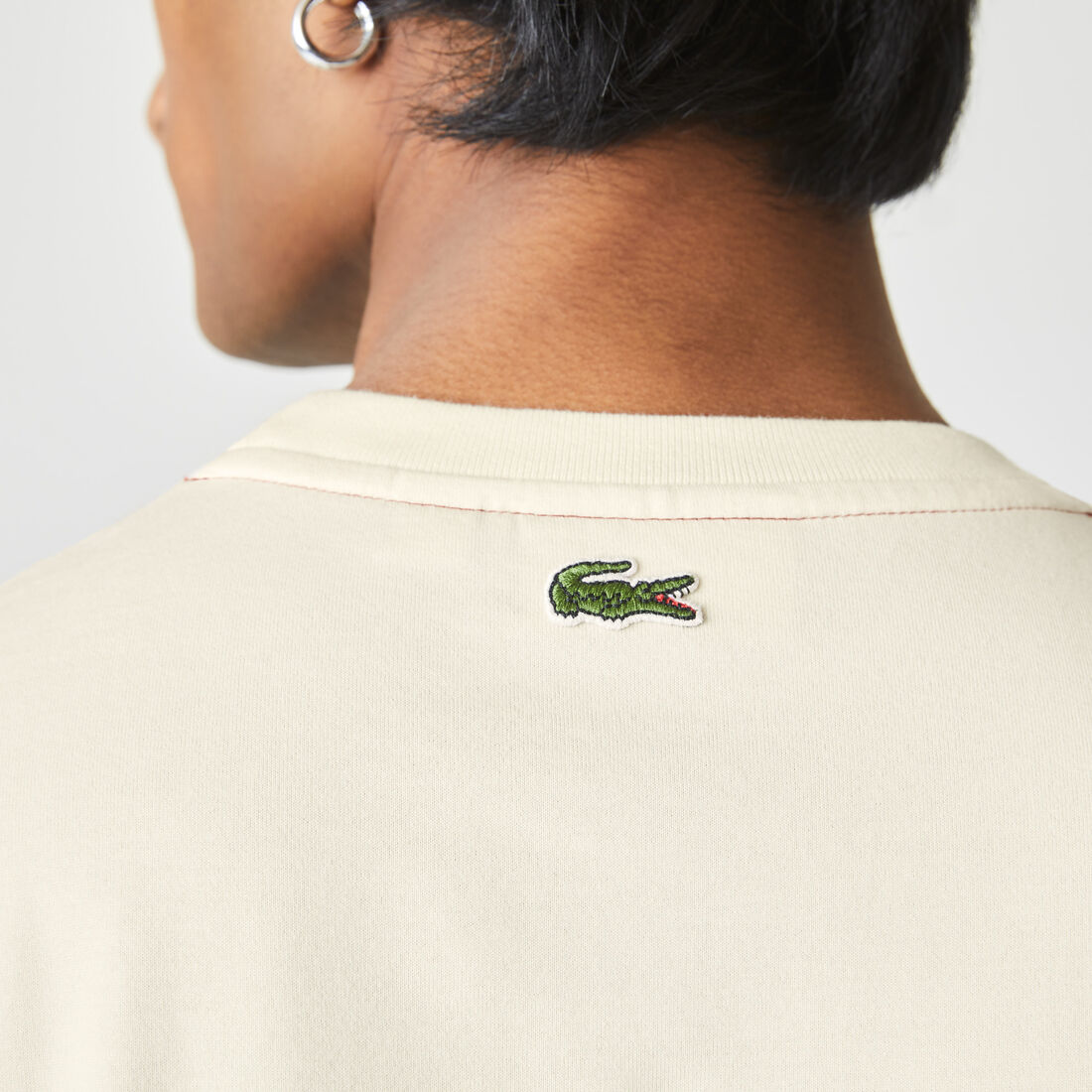 Men’s Made In France Embroidered Organic Cotton T-shirt Men’s Made In France Embroidered Organic Cotton T-shirt