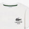 lacoste print cotton t shirt