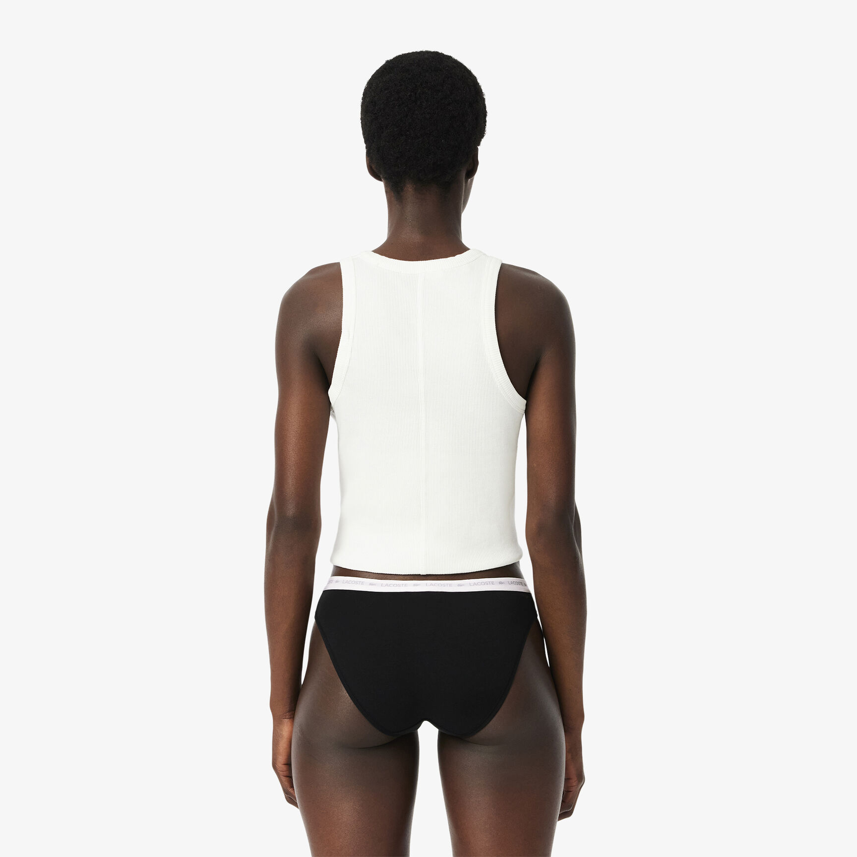 طقم بوكسر قطن مطاطي بتصميم رفيع من الجانبين، 3 قطع طقم بوكسر قطن مطاطي بتصميم رفيع من الجانبين، 3 قطع