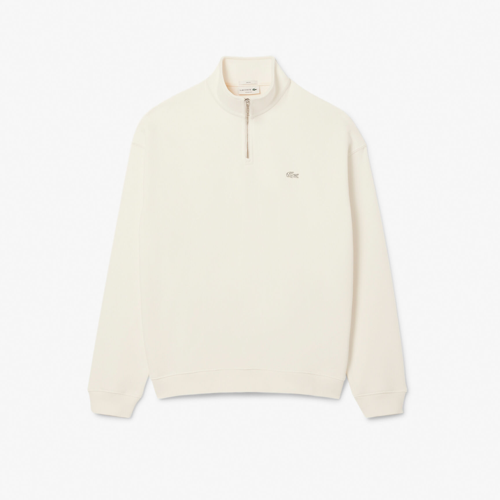 Heavy Fleece Zipper Neck Sweatshirt