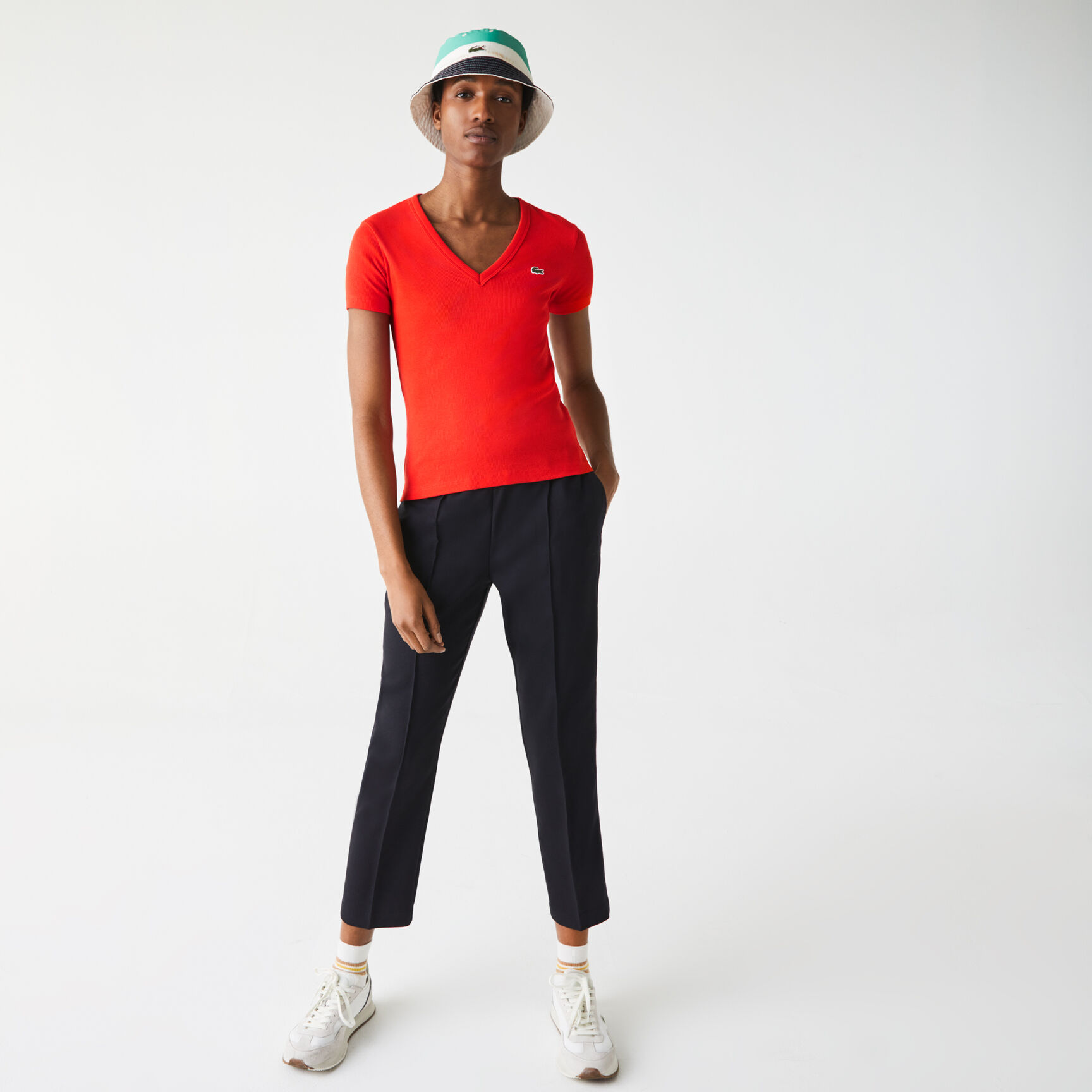 Women's Soft Cotton V-Neck T-shirt Women's Soft Cotton V-Neck T-shirt