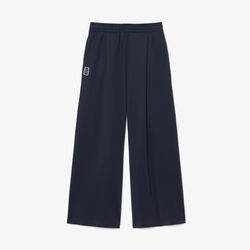 Pleat Front Pique Sweatpants