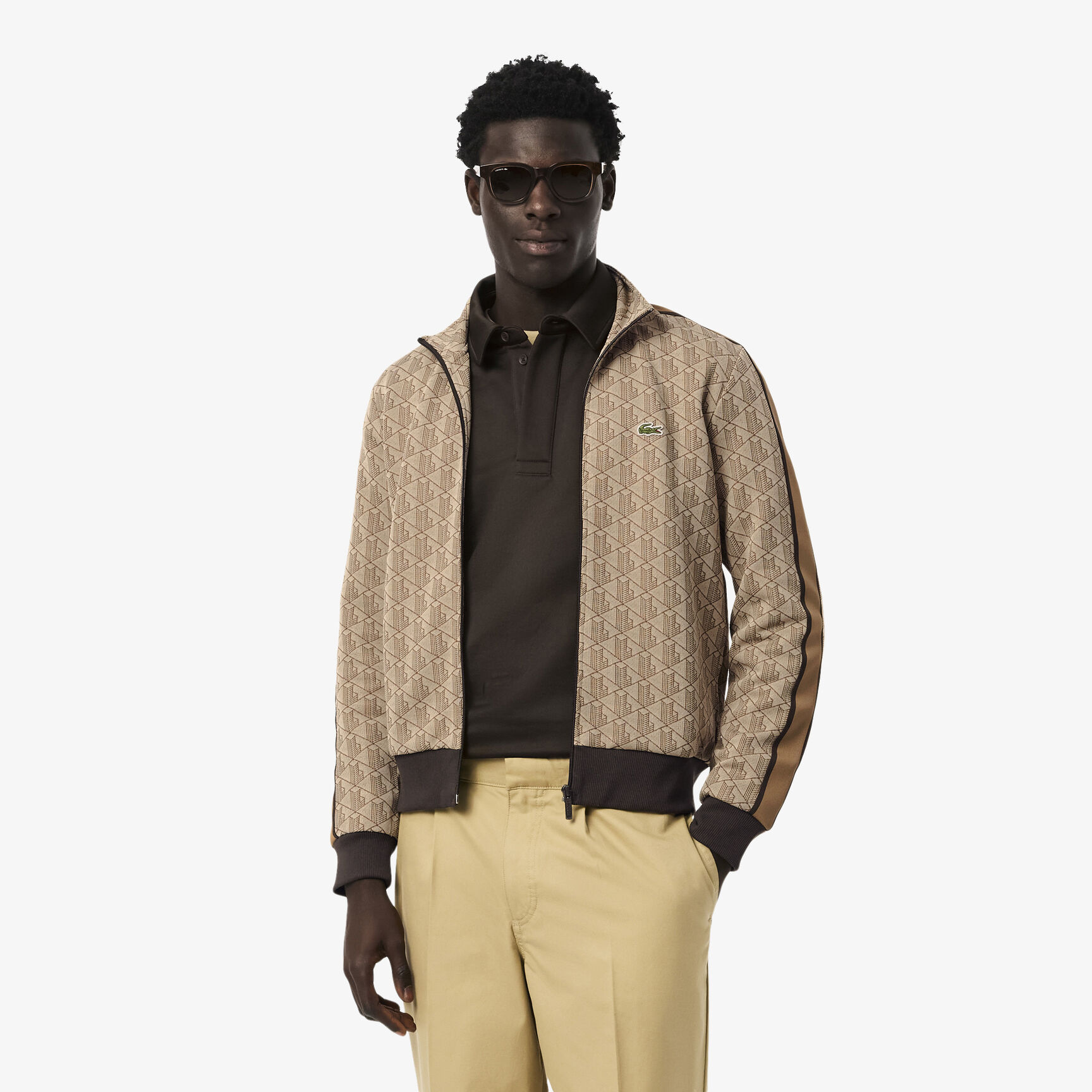 Paris Zip-Up Jacquard Track Jacket Paris Zip-Up Jacquard Track Jacket