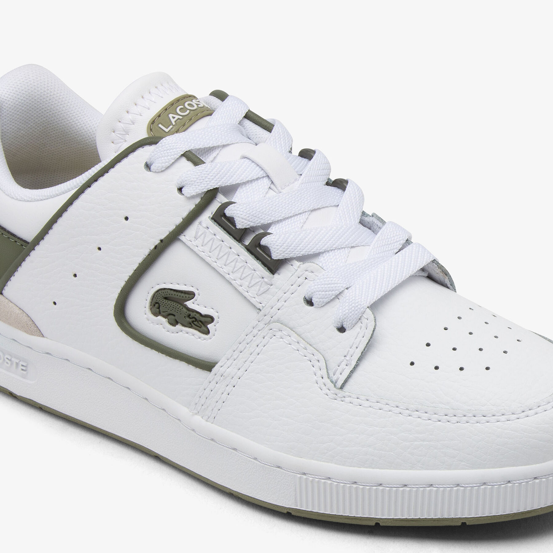 نسائي كورت كيج جلد سنيكرز Women's Court Cage Leather Sneakers - 50SFA0066-2H4