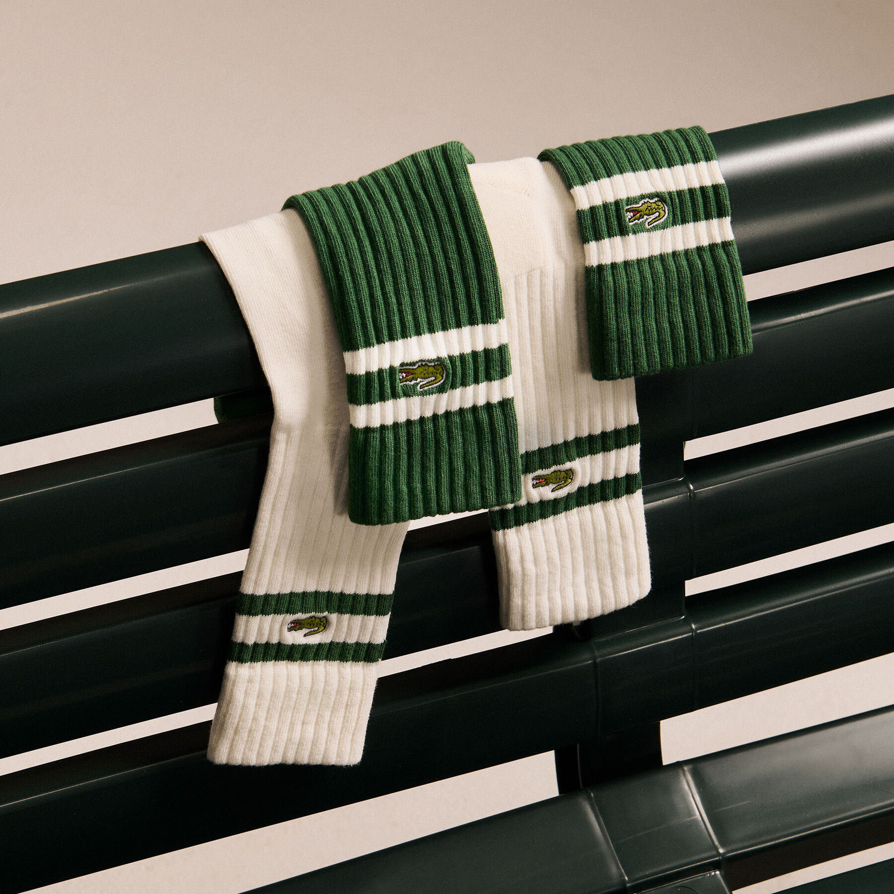 Ribbed Cotton Socks lacoste ribbed cotton socks