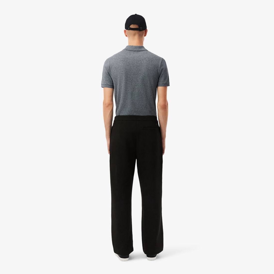 Loose Fit Pique Pleated Pants Loose Fit Pique Pleated Pants